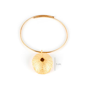 ELASTIC TRENC necklace #shiny gold
