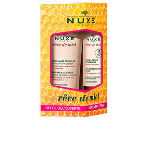 Set cosmética corporal RÊVE DE MIEL CREMA DE MANOS Y UÑAS LOTE Nuxe