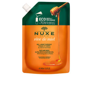 Gel de baño RÊVE DE MIEL gel limpiador dermatológico recarga Nuxe