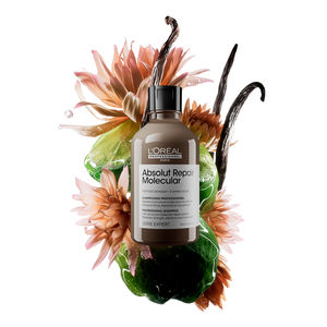 ABSOLUT REPAIR MOLECULAR professionele sulfaatvrije shampoo voor beschadigd haar