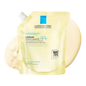 Huile nettoyante LIPIKAR AP+, nettoyant corps anti-irritations pour peaux atopiques
