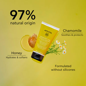 APIVITA GENTLE DAILY USE CONDITIONER FOR HAIR with chamomile and honey