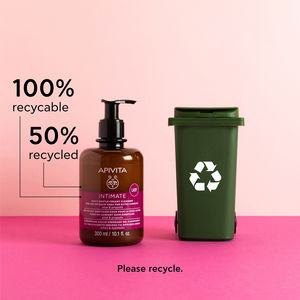 GENTLE CREAMY CLEANSER FOR DAILY INTIMATE HYGIENE With aloe vera and propolis