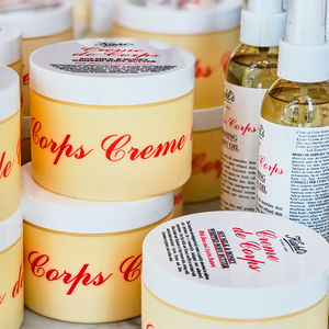 CREME DE CORPS soy milk & honey whipped body butter