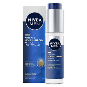 Gel hydratant visage HOMME ANTI-ÂGE HYALURON