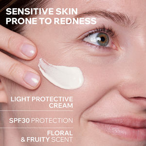 Roseliane Crema Facial Anti-Rojeces SPF30 Hidratante, con Extracto de Ginseng y Algas
