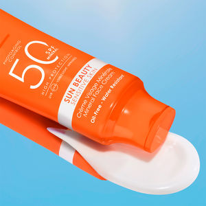 SUN BEAUTY crème visage minérale peaux sensibles SPF50