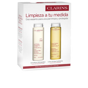 Set cosmética facial LECHE DESMAQUILLANTE ESTUCHE Clarins