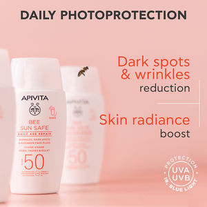 BEE SUN SAFE Daily Anti-Aging Repair SPF50 Facial Fluid