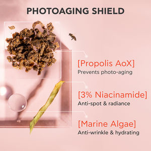 BEE SUN SAFE Daily Anti-Aging Repair SPF50 Facial Fluid