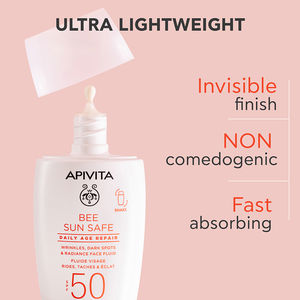 BEE SUN SAFE Daily Anti-Aging Repair SPF50 Facial Fluid