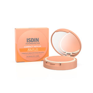 FOTOPROTECTOR COMPACT cobertura natural de larga duración SPF50