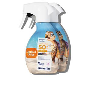 Lotes Bebés y Niños PEDIATRICS loción en spray SPF50+ pack Sensilis