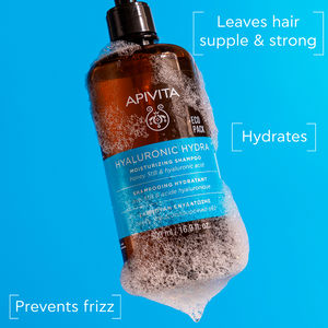 MOISTURIZING SHAMPOO with hyaluronic acid, aloe and honey