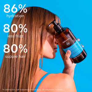 MOISTURIZING SHAMPOO with hyaluronic acid, aloe and honey