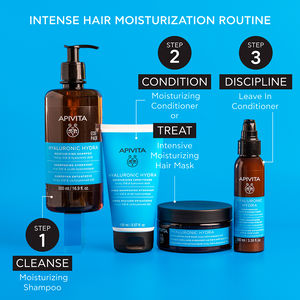 MOISTURIZING SHAMPOO with hyaluronic acid, aloe and honey