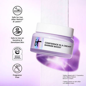 CONFIDENCE BARRIER BOOST moisturizing and repairing cream