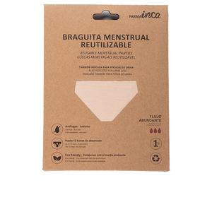 Braguitas menstruales BRAGUITA MENSTRUAL absorción super #nude Inca