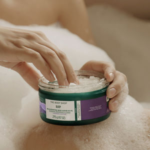 SLEEP aceite exfoliante corporal lavanda & vetiver