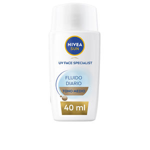 Tratamento hidratante rosto Nivea Proteção facial SUN DAILY FLUID FPS 50+ comprar online