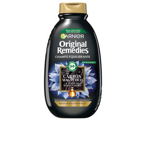 Champú purificante ORIGINAL REMEDIES carbón magnético champú Garnier