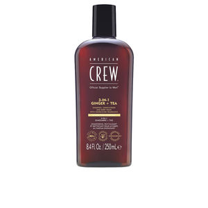 Shampooing hydratant - Hydratant et nutritif - Gel bain American Crew Shampoing 3-EN-1 GINGEMBRE + THÉ acheter en ligne