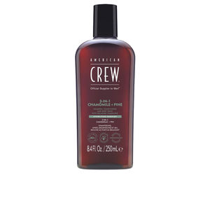 Shampooing hydratant - Hydratant et nutritif American Crew Shampoing 3-EN-1 CAMOMILLE + PIN acheter en ligne