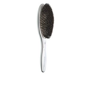 EXPERT CARE OVAL Boar&amp;Nylon Bristles Silver