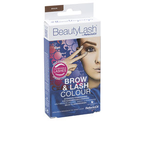 Kit tinta per sopracciglia e ciglia BEAUTYLASH BROW &amp; LASH COLOUR #Marrone medio 1 unità