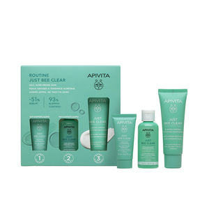 Set cosmética facial JUST BEE CLEAR RUTINA ESTUCHE Apivita