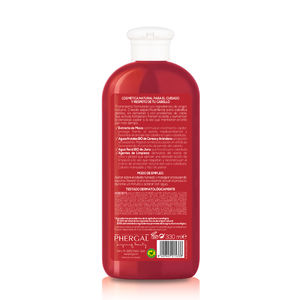Shampoo natural antiqueda de cabelo com força