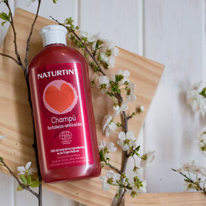 Shampoo natural antiqueda de cabelo com força