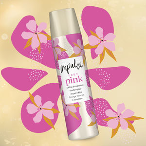 PINK body mist