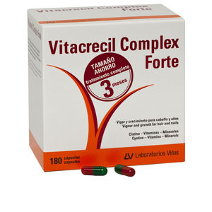 Vitaminas y suplementos - Vitaminas y ampollas VITACRECIL COMPLEX FORTE cabello y uñas cápsulas Vitacrecil Complex