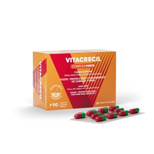 Vitaminas y suplementos - Vitaminas y ampollas VITACRECIL COMPLEX FORTE cabello y uñas cápsulas Vitacrecil Complex