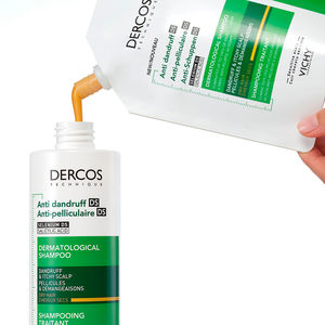 DERCOS anticaspa recarga para cabelos secos