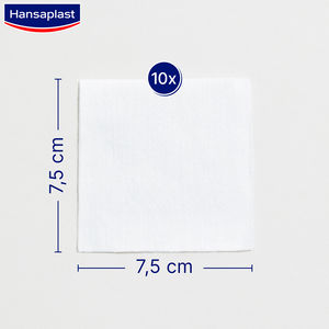 HP soft gauze 7.5 x 7.5 cm