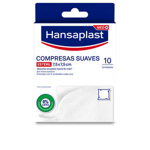 Apósitos HP gasas suaves 7,5 x 7,5 cm Hansaplast