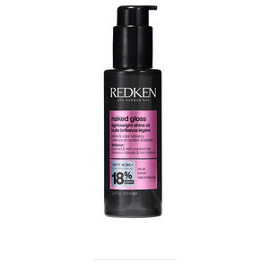 Protector térmico pelo - Producto de peinado NAKED GLOSS aceite ultraligero brillo efecto espejo y protección térmica Redken