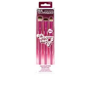 Brocha de maquillaje CHERRY ON TOP mesmereyes brush trio Real Techniques