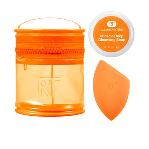 Set de maquillaje MIRACLE BLEND + CLEANSE ESTUCHE Real Techniques