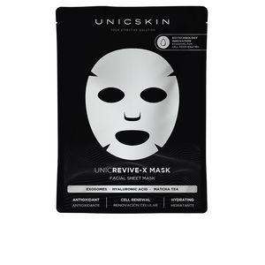 Tratamiento Facial Hidratante - Efecto flash - Mascarilla Facial UNICREVIVE-X mask Unicskin