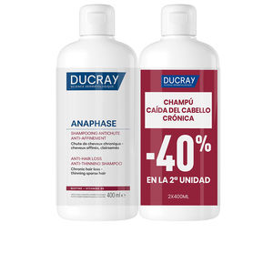 Set peluquería ANAPHASE champú anticaída y antiafinamiento pack Ducray