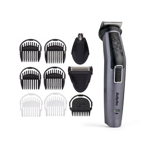 RECORTADOR DE BARBA MT727E 10 en 1 carbon titanium