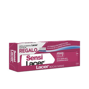 SENSILACER pasta dentífrica + Cepillo suave 2 u
