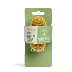 BODY BRUSH &amp; PUMICE STONE double sided