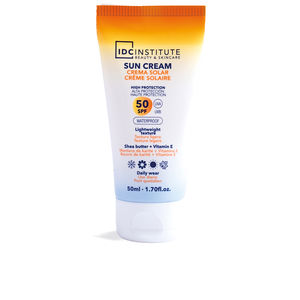 Protector solar corporal SUN CREAM crema solar waterproof Idc Institute