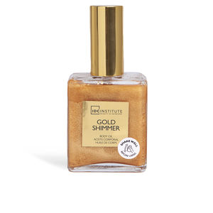 Hidratante corporal GOLD SHIMMER aceite corporal Idc Institute