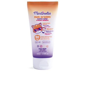 Protectores solares SUN CREAM crema solar waterproof SPF50 Martinelia