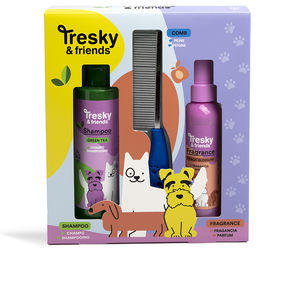 Lotes Mascotas LIMPIEZA MASCOTA ESTUCHE Tresky & Friends